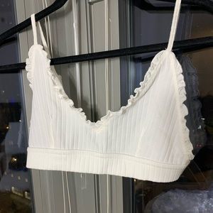 White bralette